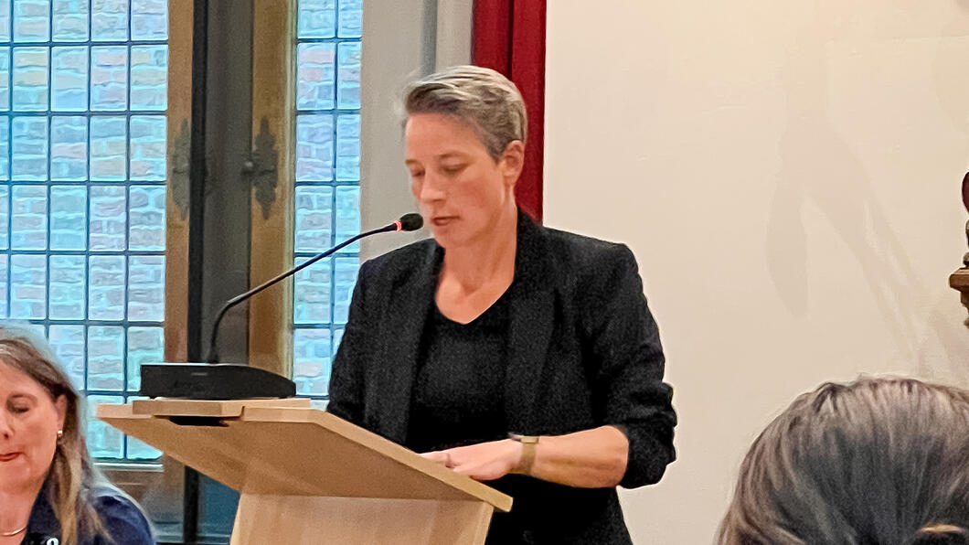 Maaike Kardinaal tijdens Duidingsdebat 11 mei 2023