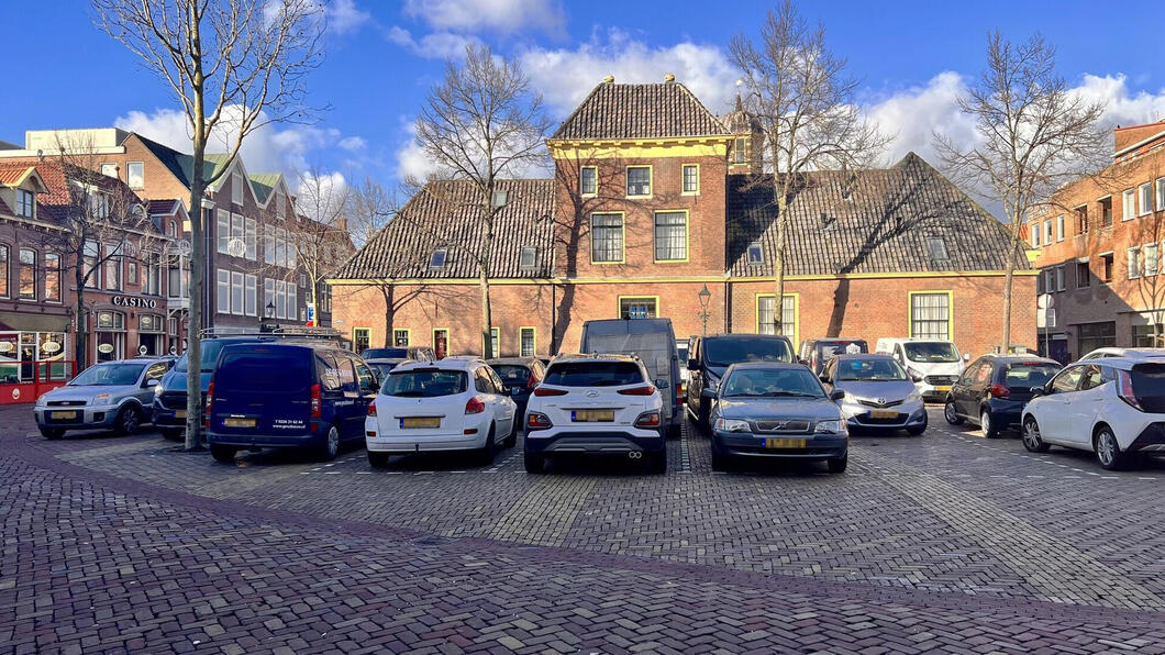 Hofplein Alkmaar voor fietsers en voetgangers
